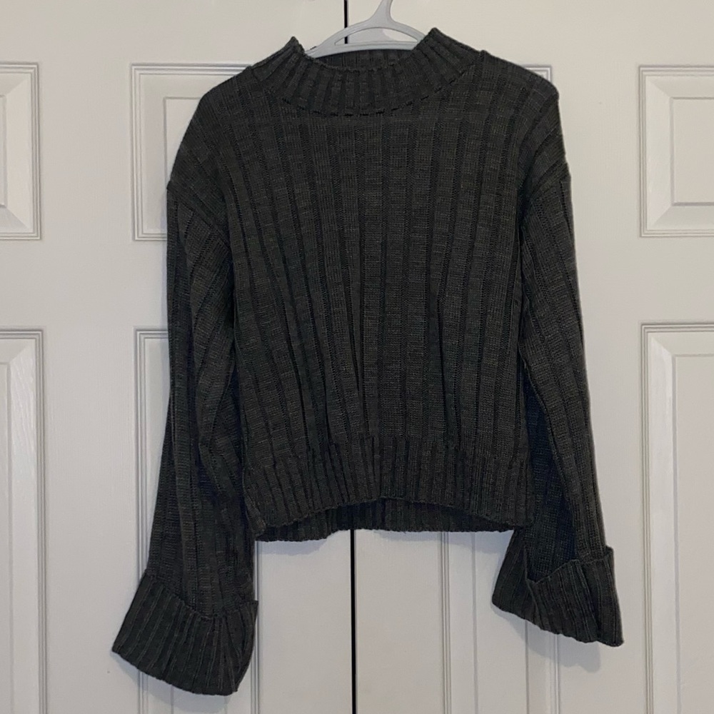 Nasty Gal NET Charcoal Grey Sweater